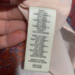 Rebecca Taylor  dress patchwork tiered raw hem off the shoulder lined‎ 0 silk Photo 7