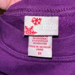 Vintage Polar Bears sweatshirt • embroidered snowflakes • y2k • 90s • 80s sweats Size XXL Photo 4