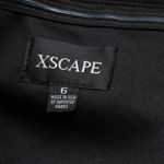 XScape Jovie Off Shoulder Long Scuba Crepe Gown - Style 4748X Photo 3