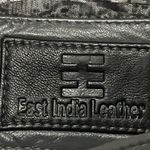 EAST INDIA LEATHER CO WO SIZE XL GRAY Leather Jacket with Zipper Details EUC Photo 1