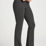 Betabrand Classic Dress Pant Bootcut Pull On Yoga Pant in Charcoal Grey Medium Photo 0