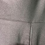 City Studio Size 1 Sleeveless 1 Shoulder Asymmetrical Maxi Evening Sheath Dress Silver Photo 4