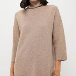 Pomander Place Hazelwood Vivianne Mini Sweater Dress Size XL Tuckernuck Fall Tan Photo 0