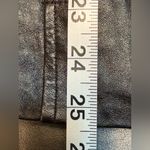 Apt. 9 Vtg black lambskin leather zip blazer jacket hand pockets lined stitch details L Photo 12