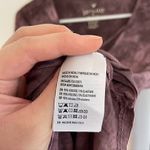 American Eagle Soft Sexy T Tie Dye Faux Wrap Top Purple Surplice Long Sleeve S Photo 8