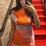 ZARA mini off shoulder dress Photo 0