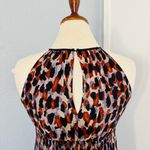 The Clothing Company The Clothing Co Women Halter Neck Geometric Print with Details Lined Blouse Sz S Photo 7