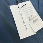 Something Navy  V Neck Long Sleeve Jumpsuit Navy Photo 8