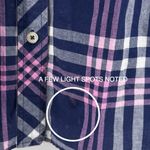 Talbots Woman 2X Button Down Plaid Shirt Long Sleeve Career Casual Top Fall Plus Photo 4