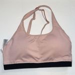Nike  Bra Womens Small Pink Black Classic Sports Bra Athletic Activewear Dri Fit Photo 4