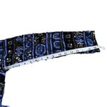 Vintage Papell Heavily Beaded Blue Jacket Geometric Sequin Formal Jacket Size 8 Photo 7