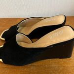 Alfani  Laurital Women's Dress Shoes Black Gold Trim  Size 7 Sku 2883 EUC Photo 1