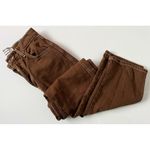 Reformation  • Cowboy Straight Chocolate Wash Jeans with White Stitching Photo 2