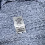 Industry Low Tide Cable Knit Short Sleeve Sweater Size Medium Blue Photo 4