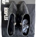 The Kooples NIB Women’s Leather Santiag Studded Black Ankle Booties FR37 US 6 Photo 7