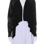 Muubaa Lupus Draped Goat Leather Biker Jacket 10 Photo 2