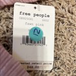 Free People  Lavender Off-Shoulder Top size small‎ NWT boho cottagecore purple Photo 2