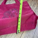 Banana Republic  Sequined Lucky Red Elephant Nylon Tote Bag Photo 11