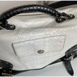 Rebecca Minkoff NWOT  Genuine Leather Snakeskin Top Handle Crossbody Flap Bag Photo 8