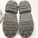 TUK Size 10 2002 Goth Industrial Punk Leather Harness Buckle Black Combat Boots Photo 5