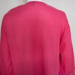 La Blanca pointelle cotton pink tunic, coverup size M Photo 13