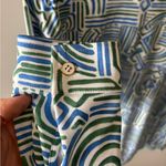J. McLaughlin Betty Shirt in Geo Maze – Size L (NWOT) Photo 8