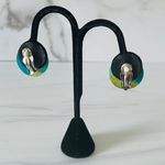 Vintage She Shells Painted Earrings Photo 4