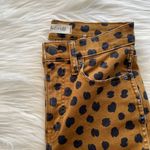 Madewell NWT  EGYPTIAN GOLD PAINTED SPOTS Jeans Photo 10
