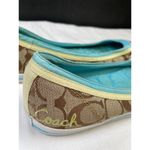 Coach  A2165 Women's Blue/Signature Canvas Slip on /Shoes Size 8.5 SKU 4392 Photo 5