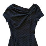 Nina Ricci Black Chevron Crepe Pinch Photo 10