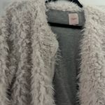 Candie's White Fuzzy Coat Photo 1