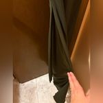 Revelry Inez Chiffon Dress in Deep Olive Green Size 16 Photo 8