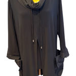 Joseph Ribkoff  Asymmetrical Cowl Neck Large Pockets Tunic Size 16 Photo 0