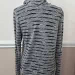 Free for All Stripe Hooded Long Sleeve Shirt Size Medium Photo 2