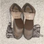 DOLCE VITA Shanta Snake‎ Print Leather Western Boots Booties Size 7.5 Photo 3