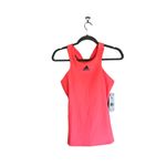 Adidas NWT  Women's Tennis Y-Tank In Acid Red Photo 6