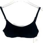 ANDIE NWT  Swim The Riviera Top Bikini Top Flat Black Size Small S NEW Photo 1