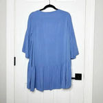RUSTTYDUSTTY Size S Blue Kimono Coverup‎ Lightweight Flowy Photo 6