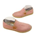 *Olukai Pink Kaula Pa'a Kapa Espadrilles Shoes Womens Size 8 Fold Heel Slip On Photo 5