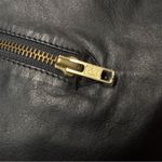 Vintage 80’s Avon Leather Cropped Jacket Black Photo 3