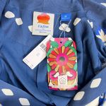 Farm Rio NWT  Anthropologie Long-Sleeve Blazer Dress Blue Size XS Photo 5