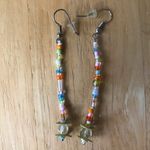 Handmade Beaded Earrings Southwest Retro Trendy Photo 1
