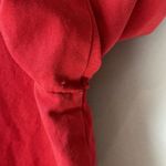 Brandy Melville John Galt Cotton Red Zip Up Jacket Hooded Windbreaker Photo 6