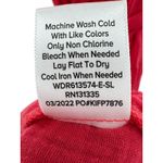 Evereve  Pink‎ Gauze Cotton Midi Sundress Small Adjustable Straps Tie Waist Photo 4