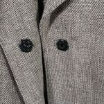 Saks 5th Avenue Saks Fifth Avenue Linen Blend Belted Jacket Size 14 Tailored Neutral Blazer Photo 4