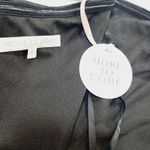 MORE TO COME Karina Puff Sleeve Dress in Black Medium Photo 9