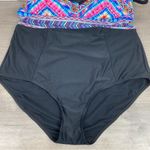 Torrid  Black&Multi Color One Piece Swimsuit Sz.3 Photo 5