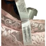 Fox & Royal Lace Bodysuit Womens NWT Lingerie Size M18 Long Sleeve Off Shoulders Pink Size M Photo 1