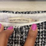 Mustard Seed Black & White Shorts Photo 2