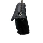 Steve Madden  Denim Quilted Flap Closure Chain Crossbody Bag Photo 3